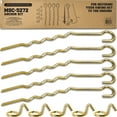 thumbnail image 1 of Sportspower 12" Metal Easy Installation Anchor Kit for Swing Sets, Gold (5 Pack), 1 of 9