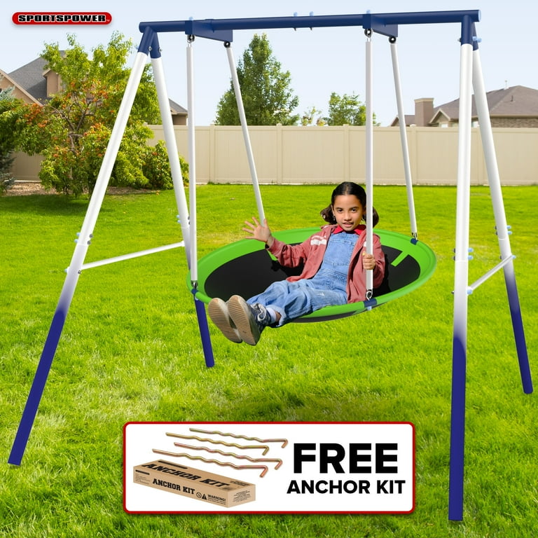 ｋ*カ様 【超希少】 USA製Swingster Los Angeles Sportspower Deluxe Saucer Swing, 45