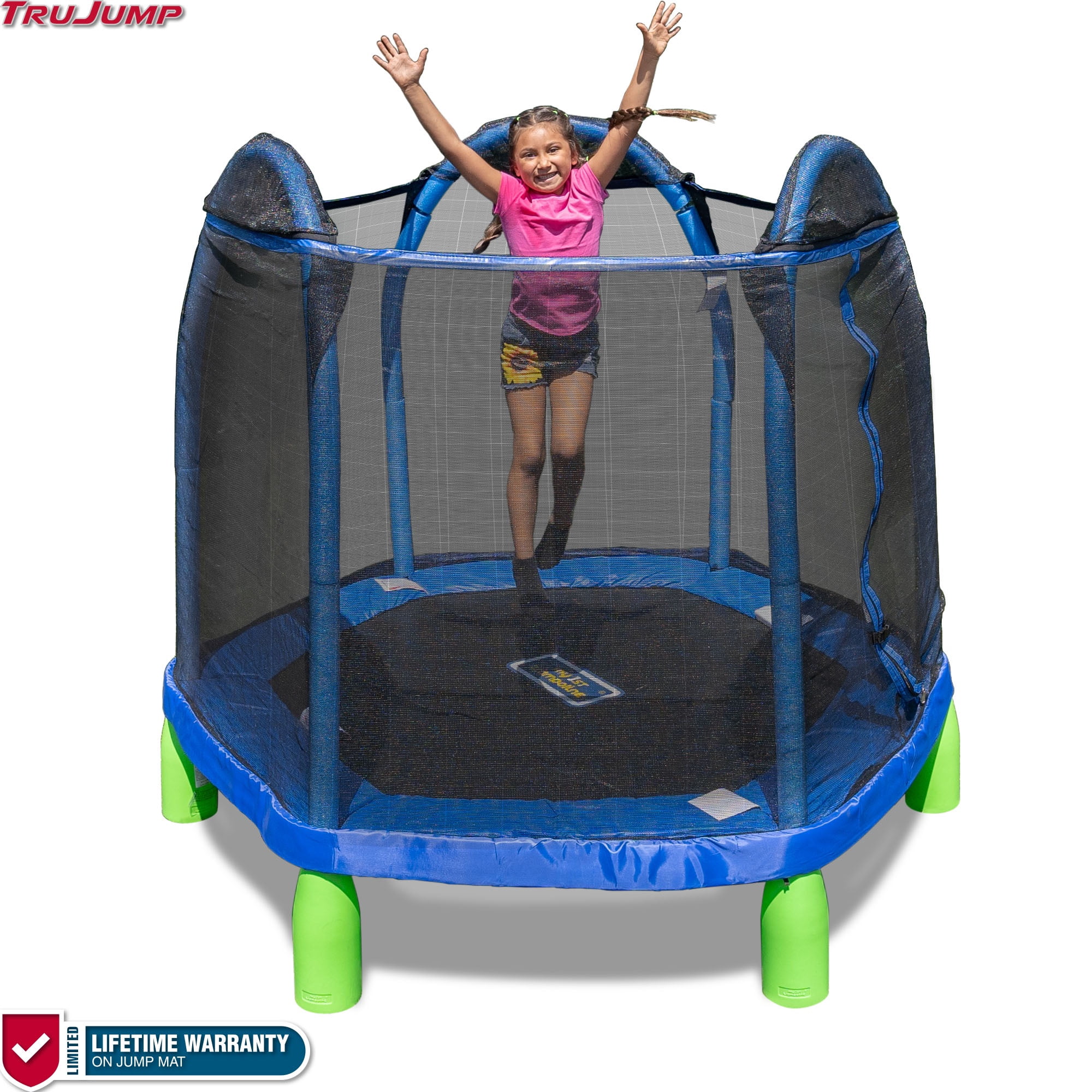 GAGIMARJOS Kids Trampoline With Safety Enclosure - 55 Inch Diameter, 48 Inch Height, Indoor/Outdoor Use 11 thumbnail image
