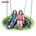 thumbnail image 1 of Sportspower Adjustable Rope & Carabiners Sportspower Portable Metal 54" 2-Person Saucer Swing, 1 of 7