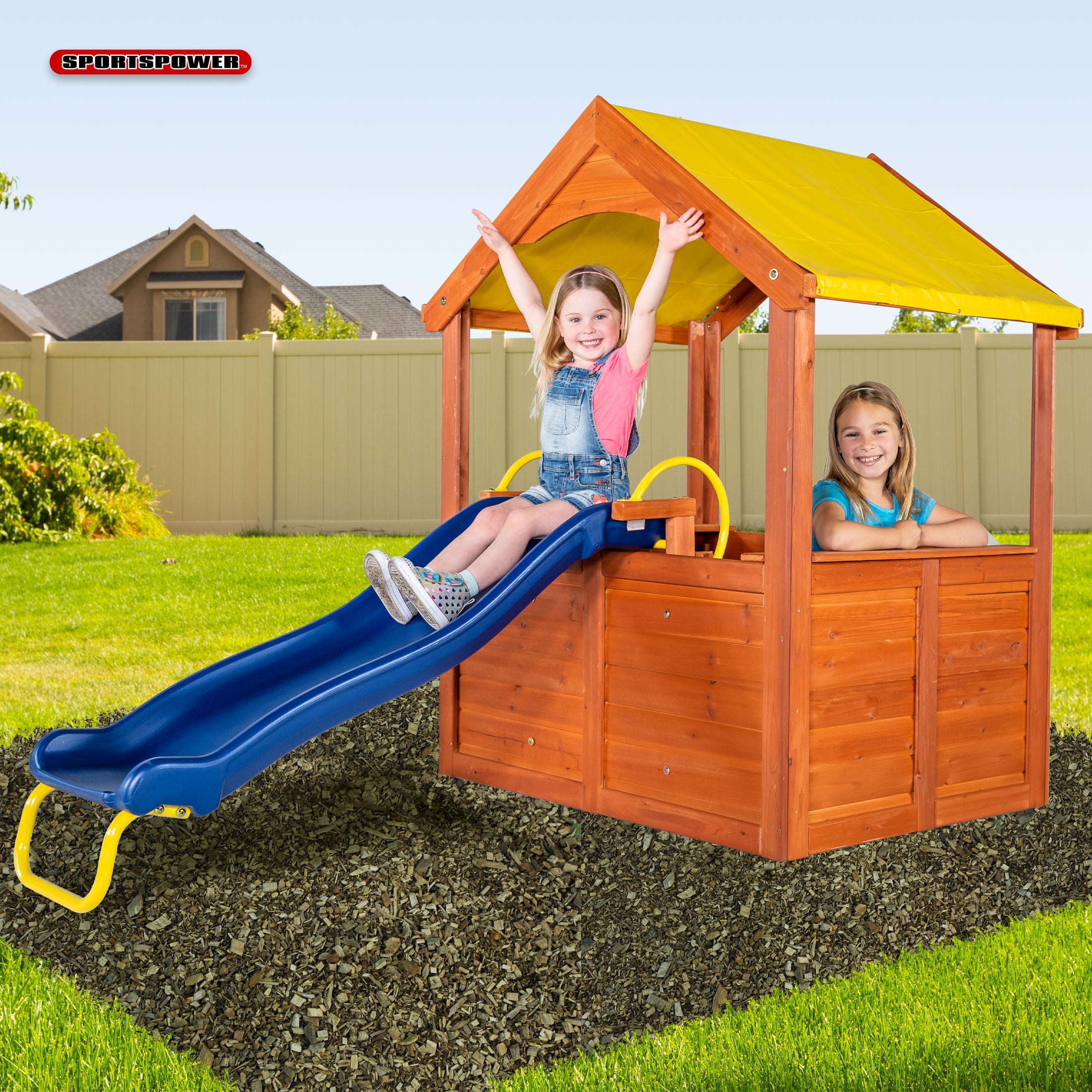 組立式 play house Plastic-Indoor-Outdoor-