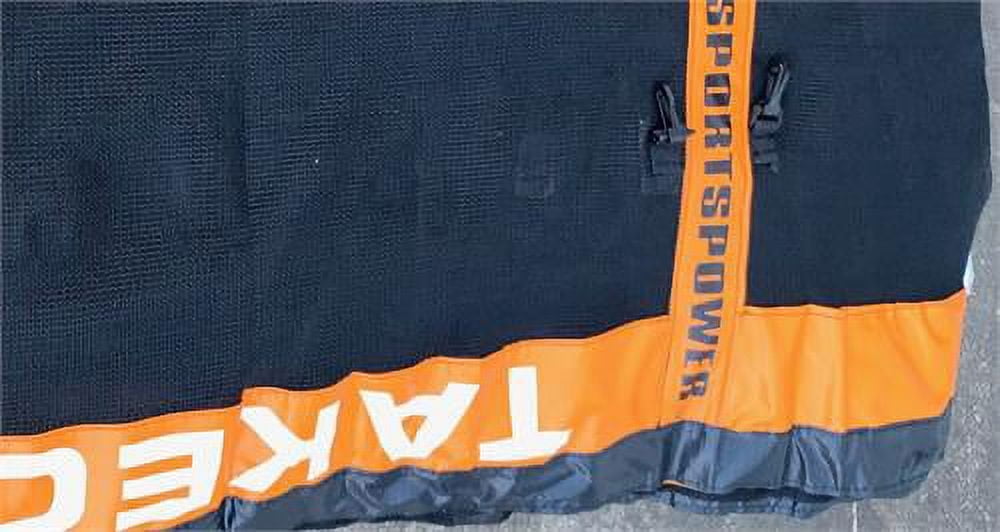 Sportspower FT-3509A 15-Foot Trampoline Enclosure Net, Orange