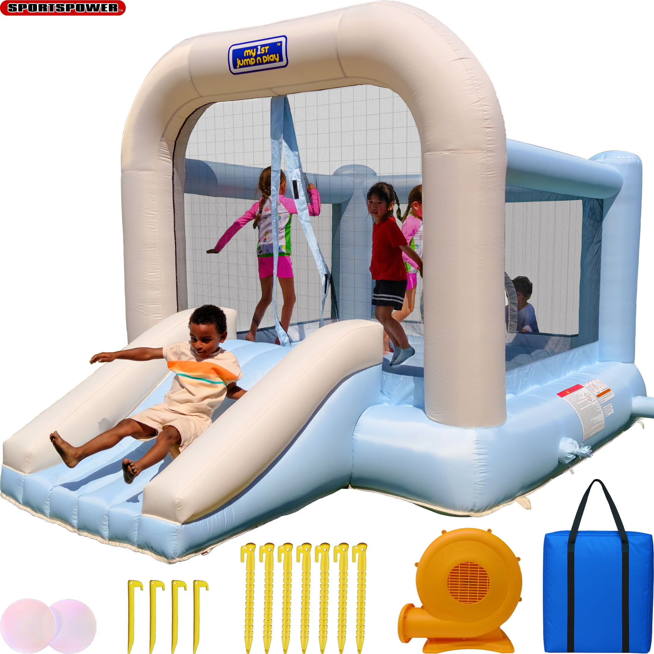 Bouncy House My 1st Jump And Play Bouncy Castle Sportspower My 1st