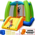 thumbnail image 1 of Sportspower Kids Inflatable Bounce House with Slide & Blower, Bouncy Castle Jumper for Backyard Outdoor Indoor Play, Toddler Bounce House Ages 3–8, 1 of 8