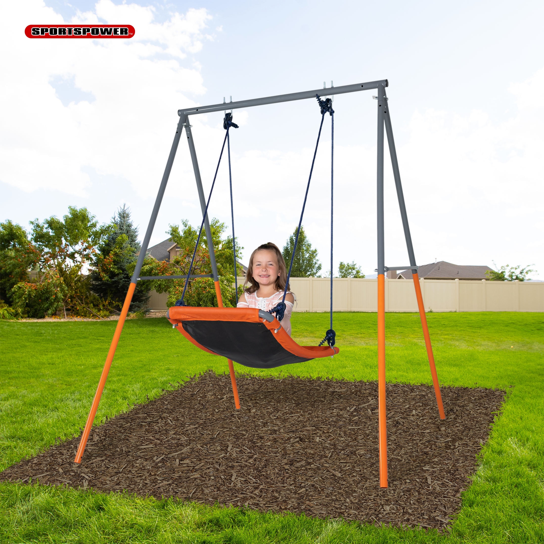 Sportspower My First Skyflyer Metal Swing Set