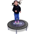 thumbnail image 1 of Sportspower My 1st Trampoline 36" Indoor/Outdoor Mini Rebounder Trampoline with No-Gap Padded Cover, for Toddlers & Kids Aged 3 to 10, Max Weight Capacity 220 LBS - BLACK, 1 of 5