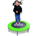 thumbnail image 1 of Sportspower My 1st Trampoline 36" Indoor/Outdoor Mini Rebounder Trampoline with No-Gap Padded Cover, for Toddlers & Kids Aged 3 to 10, Max Weight Capacity 220 LBS - GREEN, 1 of 6