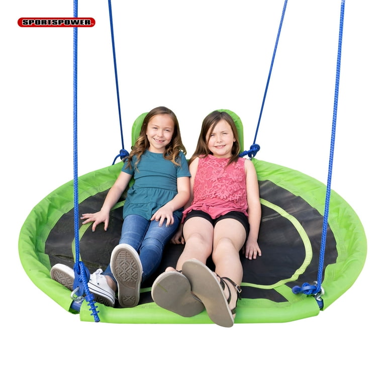Sportspower Portable Metal 54 2-Person Saucer Swing with