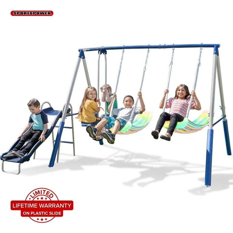 Metal double glider swing sale