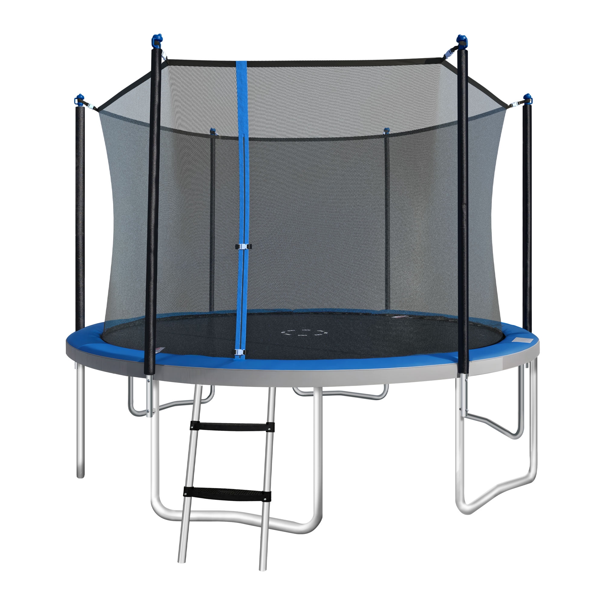 TruJump 14ft Blue Trampoline with Safety Enclosure