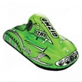thumbnail image 1 of Sportsstuff Gizmo 1-Rider Inflatable Snowmobile Sled for Children, Green, 1 of 4