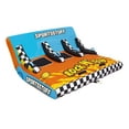 thumbnail image 1 of Sportsstuff Inflatable Rock N' Tow Sitting 3 Rider Towable Boat and Lake Tube, 1 of 5