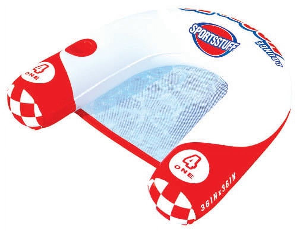 Sportsstuff Noodler 1 Pool Float, Comfort Mesh Seating with Cup Holders, Multi-color - image 1 of 3