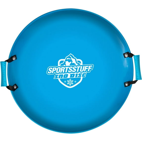 Sportsstuff Sportsstuff Sno Disc Steel Winter Saucer, Blue 26"