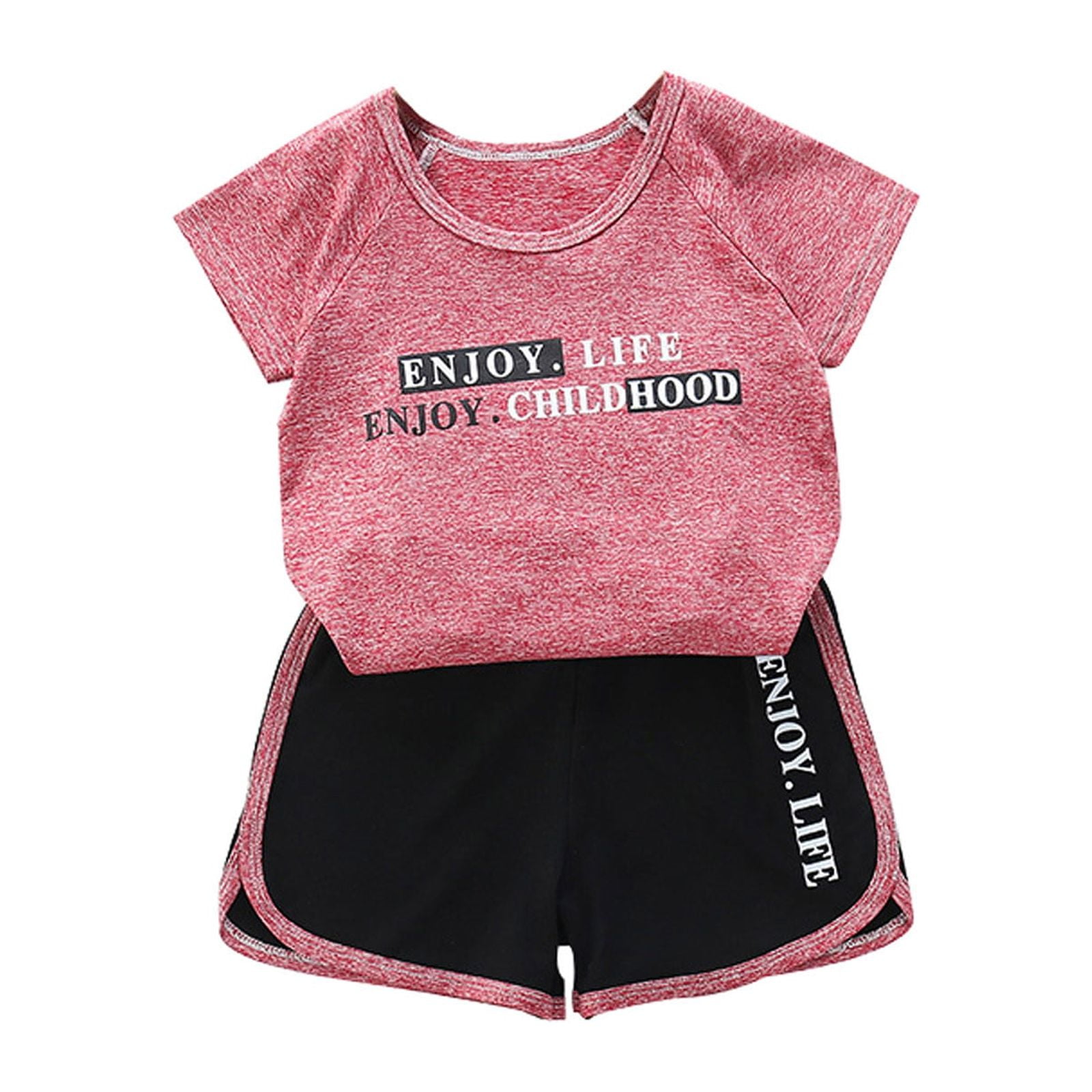 Sportswear QuickDrying TwoPeices Baby Girls Activewear Born And Suit