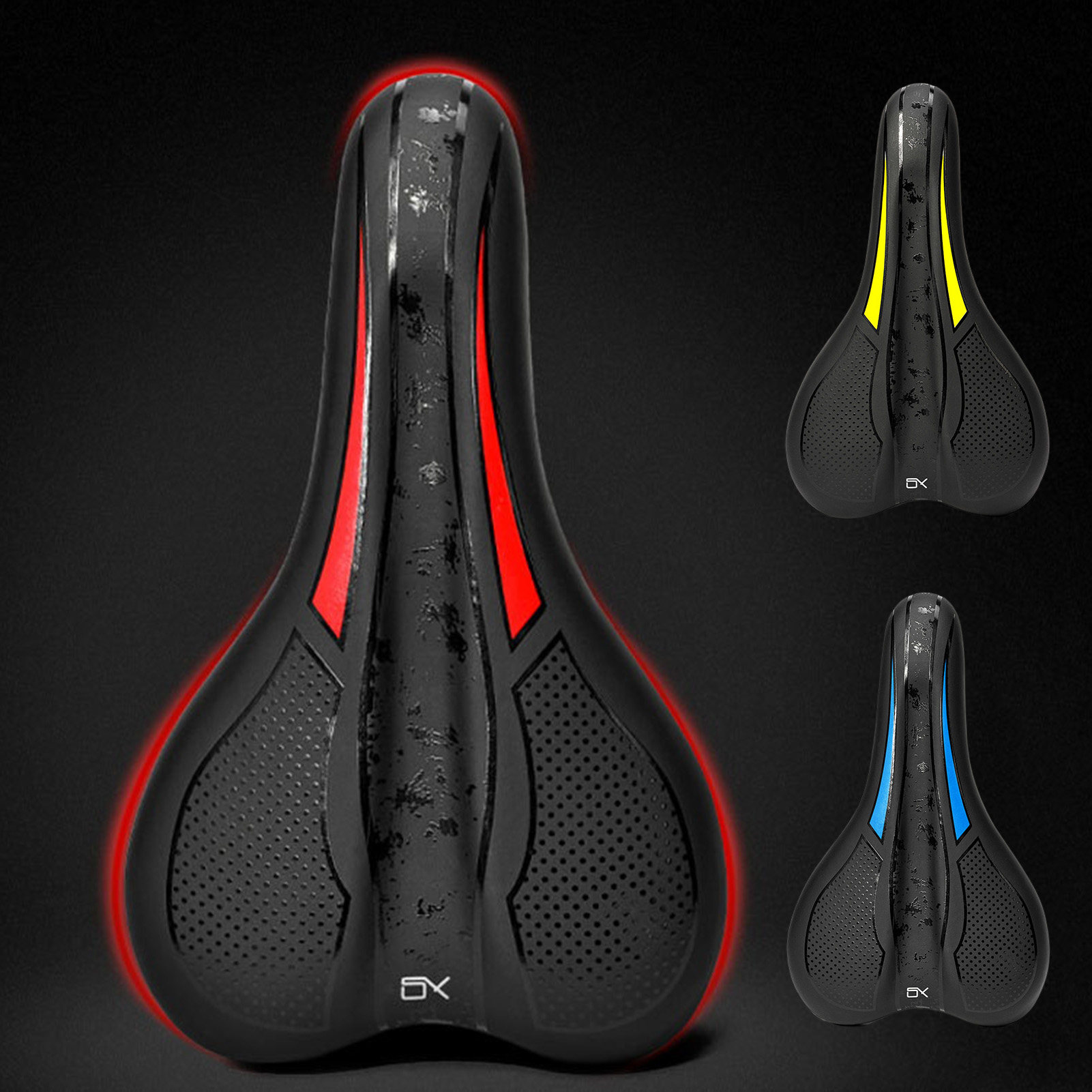 Sportteer Bicycle Saddle Bike Seat Shock Absorption Bicycle Saddle