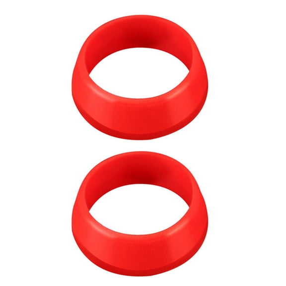 Sportteer Bicycle Seat Post Rings Silicon Ring Cover 2Pcs Seat Post Covers Water-Resistant High Elasticity Easy Installation Silicone Bike Seat Protectors