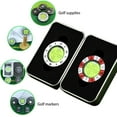 thumbnail image 1 of Sportteer Golf Putt Green Reader Green Reading Tool Golf Green Reader with Iron Box Magnetic Ball High Precision Level Aid Tool, 1 of 9