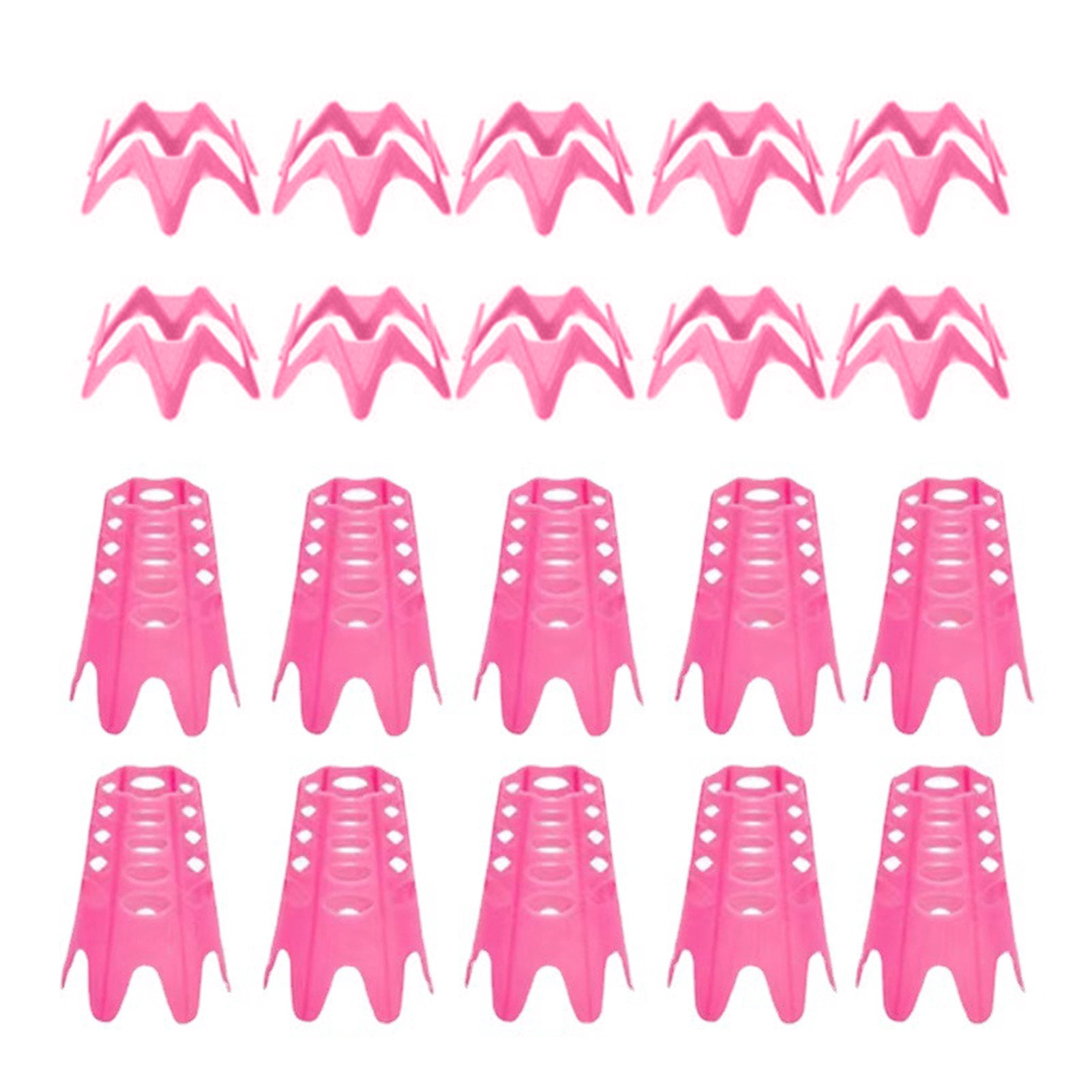 Sportteer Golf Tees Golf Tees Set 20Pcs Plastic Golf Tees Unbreakable High Stability Low Friction Compact Size Indoor Outdoor Training Tool