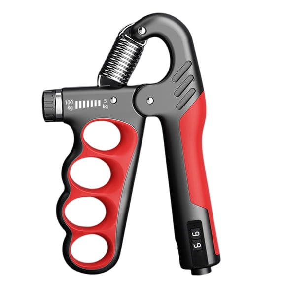 Sportteer Grip Strength Trainer Hand Grip Strength Trainer Mechanical Countable 5-100KG Adjustable Men Women Forearm Exerciser Muscle Strengthener Developer Hand Grip Exerciser