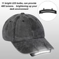 thumbnail image 1 of Sportteer LED Hat Clip Lamp Portable Hat Clip Light LED Hat Clip Hands-Free, USB Rechargeable, Super Bright, Ideal for Night Fishing and Riding, 1 of 10