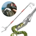 thumbnail image 1 of Sportteer Snake Grabber Tool Reptile Handling Tool Stainless Steel Snake Grabber Tool 3 Section Foldable Rattlesnake Reptile Tong, 1 of 7