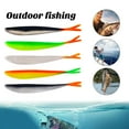 thumbnail image 1 of Sportteer Soft Fish Bait Better Control Soft Bait 5 Pcs Soft Fish Baits Split Tail Swimming Style Mini Size Strong Reusable Outdoor Fishing Swimbait, 1 of 7