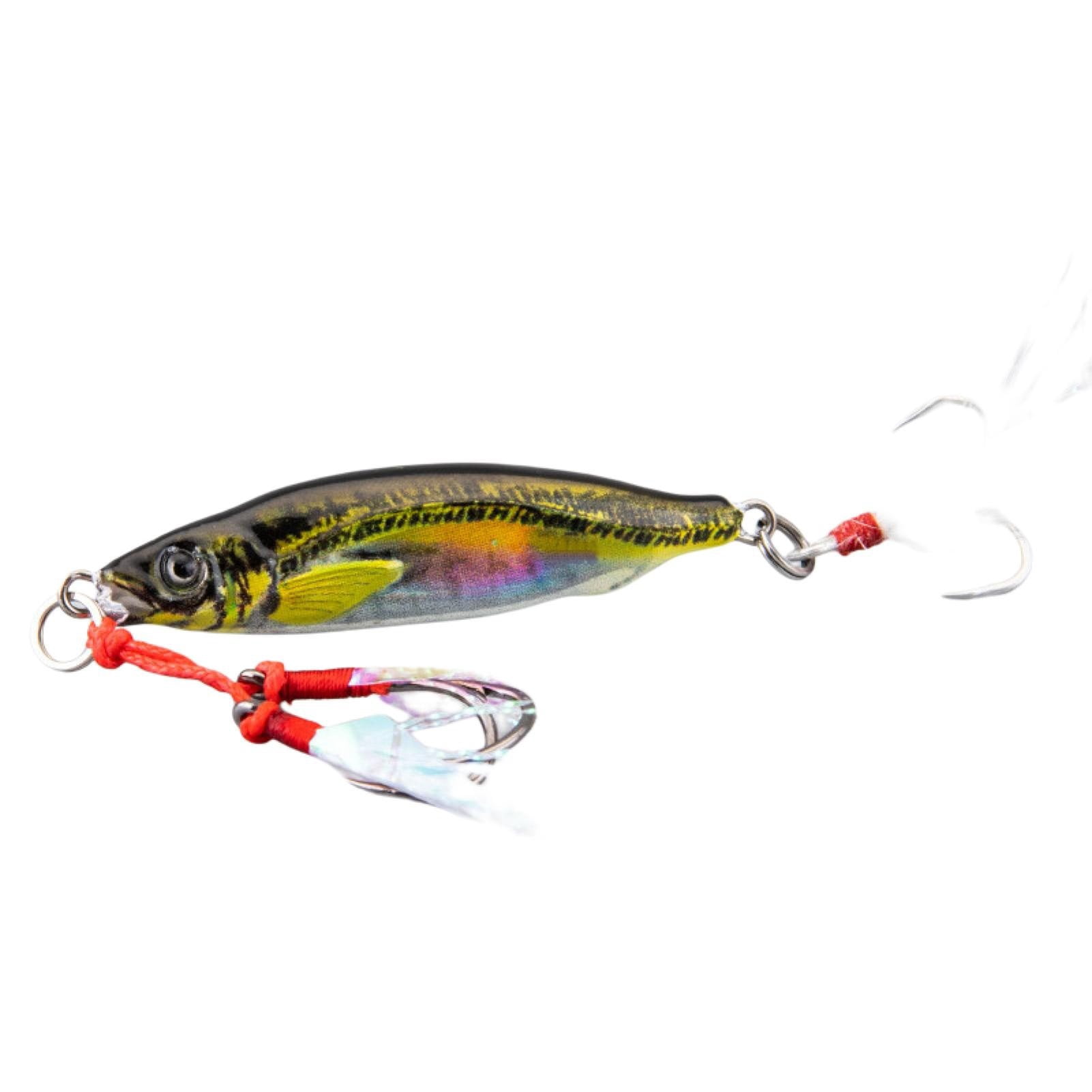 Sportteer Spanish Mackerel Fishing Lure Spanish Mackerel Fake Bait Fishing  Lures 40g 3D Fish Eyes Realistic Swim Posture Smooth Throwing Luminous  Break-Resistant for Mackerel - Walmart.com