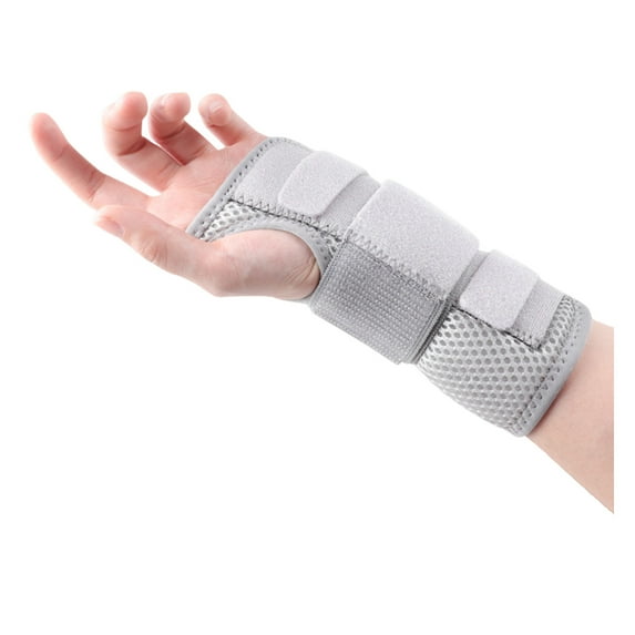 Sportteer Sprained Wrist Brace 1Pc Sprained Wrist Brace Breathable Adjustable Left Right Hand Arthritis Pain Relief Wrist Support Stabilizer Recovery Protection Carpal Tunnel Wrist Brace