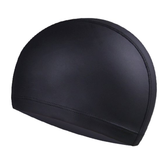 Sportteer Swimming Caps Unisex Swimming Hat Swimming Hat High Elastic Waterproof Non-Slip Design Faux Leather Ear Protection Pool Swim Caps