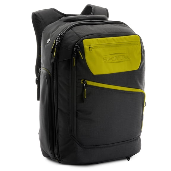 Sportube Overheader Padded Boot and Gear Backpack, Carry-on Travel Bag, Citrus