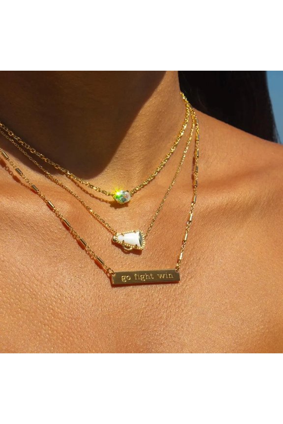 Sporty Element Resin Necklace