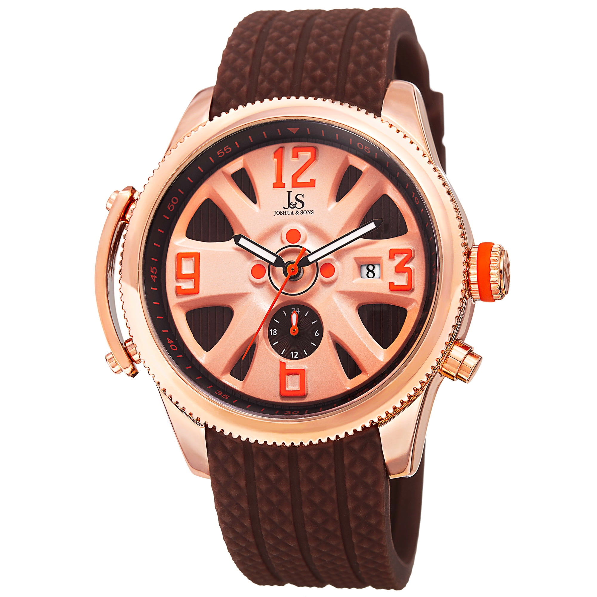 NWT Joshua And Sons Quartz Brown Dial Men\'s Watch Men main image 3