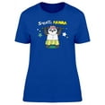 thumbnail image 1 of Sporty Panda Comic Doodle T-Shirt Women -Image by Shutterstock, Female x-Large, 1 of 2