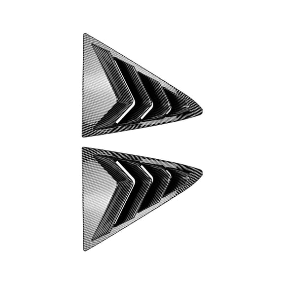 Upgrades Window Louvers Trim Stylish Window Louvers Decoration enhances Sporty Look & Personalization for Vehicle MK8