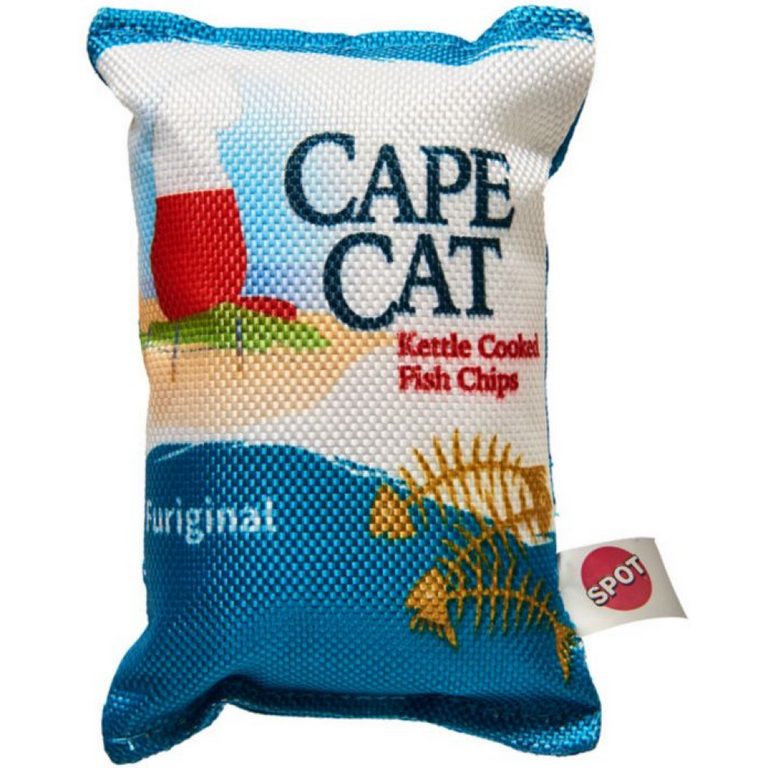 Spot Fun Food Kitty Chips Toy - Assorted