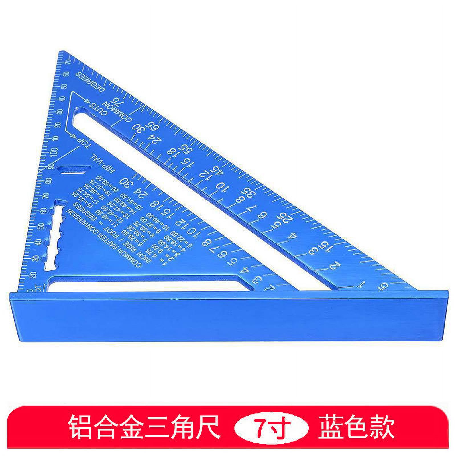 Spot 7 inch 12 inch metric inch triangle ruler 90 degree thick angle ...