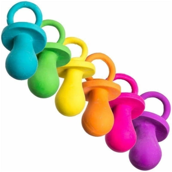 Spot Spotbites Latex Puppy Pacifier - 4" Long- 1 Count- Assorted Colors