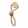 thumbnail image 1 of Ethical Pet Products 077234547755 Spot Coffee Wood Dog Chew Toy with Rope - 12 in., 1 of 1