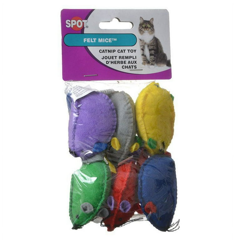 SPOT FELT MICE W/CATNIP SPOT FELT MICE W/CATNIP