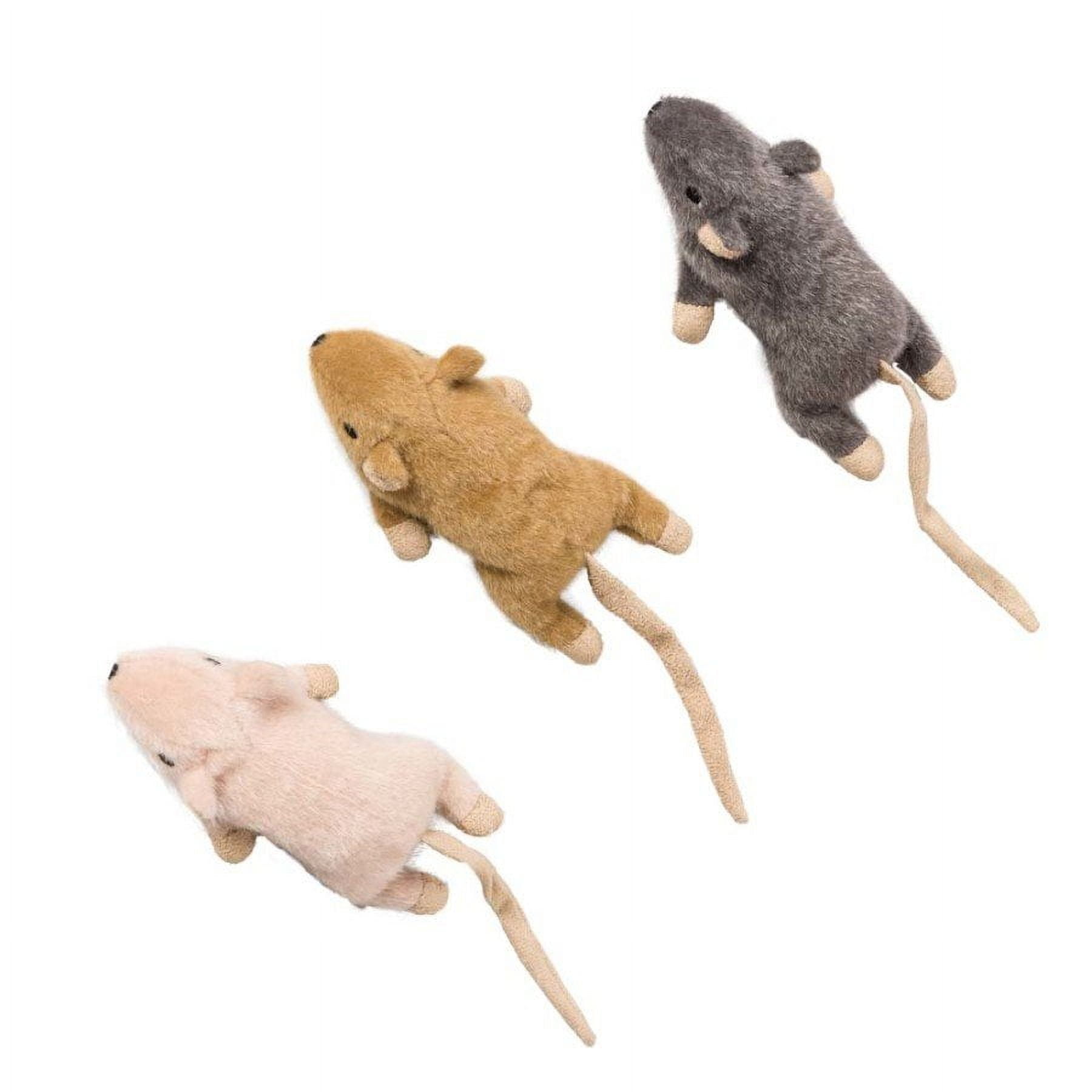 Spot Flat Mouse Frankie with Nip Catnip Toy Assorted, 5.5 in