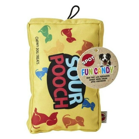 Ethical Product 077234546246 Spot Ethical Pet Fun Sour Pooch Candy Dog Toy - 7 in.