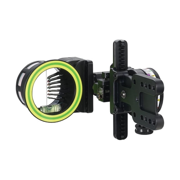Spot Hogg Hogg Father 7-Pin MRT RH .019 Bow Sight, Micro Customizable, Fiber Optic Pins, Toolless Adjustment (HF7RH19MRT)