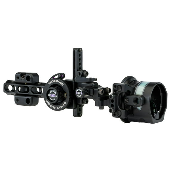 Spot-Hogg Boonie Dovetail Sight, 3 Pin, .019 Size, Right Hand, Black