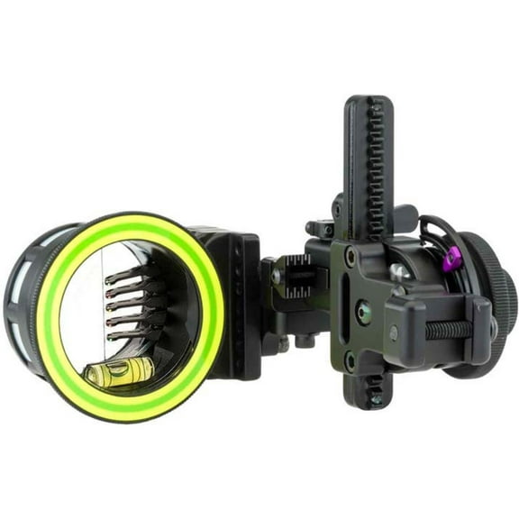 Spot-Hogg Spot Hogg Boonie Picatinny Mount Sight, 7 Pin, .019 Size, Right Hand, Black