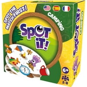Spot It! Camping Eco-friendly Family Card Game for Ages 6 and up, from Asmodee