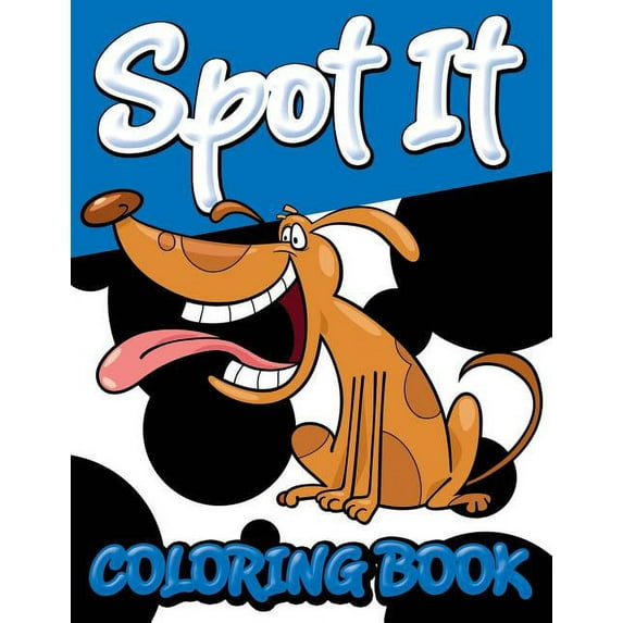Spot It Coloring Book (Paperback)