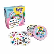 Spot It! Hello Kitty & Friends, A Think Fast Quick Reflex & Perception Game, Featuring Hello Kitty, My Melody, Kuromi, Cinnamoroll & More, Ages 4+, 2-8 Players, Officially Licensed Sanrio Merchandise