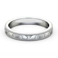 thumbnail image 1 of Spot Jewel 1.6 Ct Round Cut Lab Created Diamond Ring - 14K White Gold Plated Ring - Elegant Wedding Engagement Ring for Women - 50th Wedding Anniversary Gift, 1 of 4