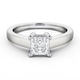 thumbnail image 1 of Spot Jewel 1.9 Ct Princess Cut Lab Created Diamond Engagement Ring - 14K White Gold Plated Solitaire Wedding Ring for Women - Timeless Gift for Her Celebrations, 1 of 4